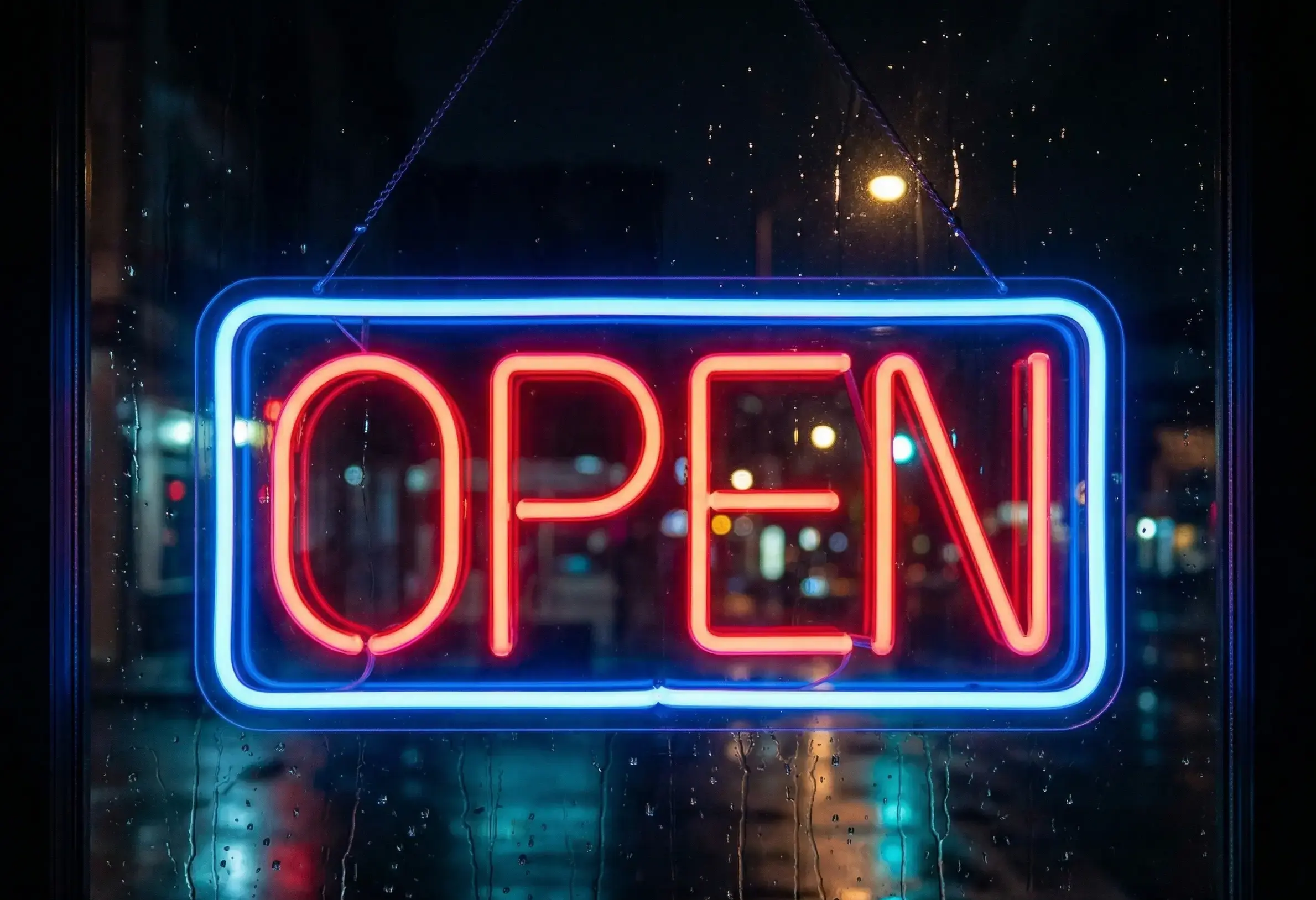 Open Sign Classic 2